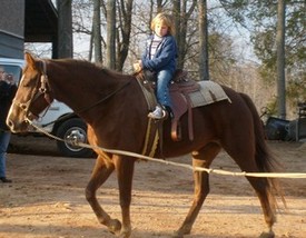 Riding lesson